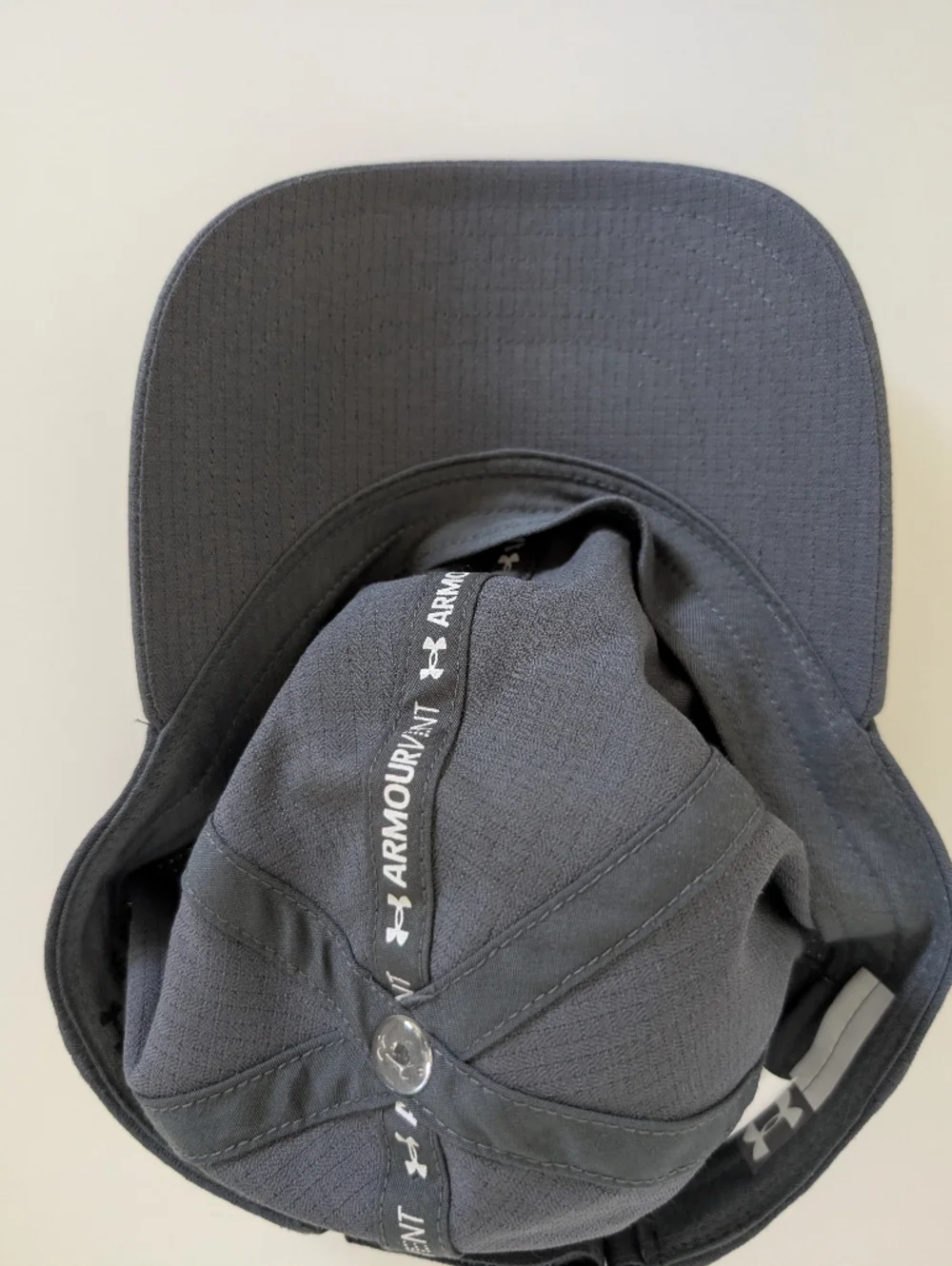 Under Armour Youth UA Free Fit Gray Baseball Cap Kids Breathable